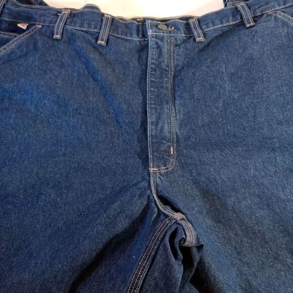 Carhartt Carpenter Flame Resistant Cat 2 Big Guy Jeans sz 44x32 - Picture 7 of 10